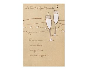 Good Friends Wedding Card 