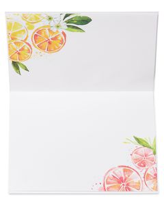 Ombre Fruit Blank Greeting Card 