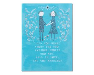 Happily Ever After Wedding Congratulations Card