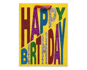 medium happy birthday bold gift bag