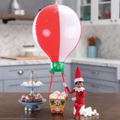 The Elf on the Shelf® Scout Elves at Play, Peppermint Balloon Ride