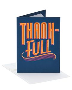 Good Food Thanksgiving Card with Foil