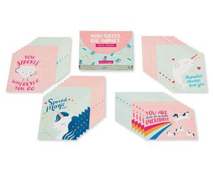 Magical Valentines Lunch Box Mini Notes, 40-Count