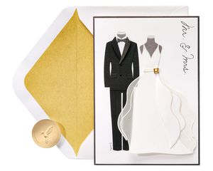 A Wonderful Couple Wedding Greeting Card for Couple