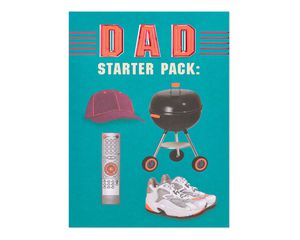 Starter Pack Father's Day Card