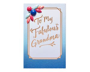 Fabulous Mother's Day Card for Grandma 