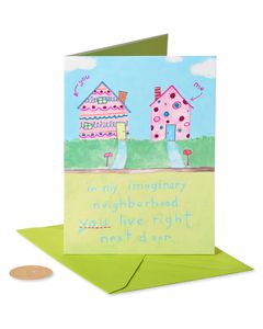 Neighbors Friendship Greeting Card