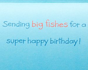 Birthday Shark Birthday Greeting Card  