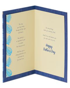 Best Dad Father's Day Card 