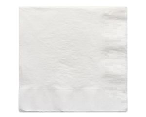 white lunch napkins 50 ct