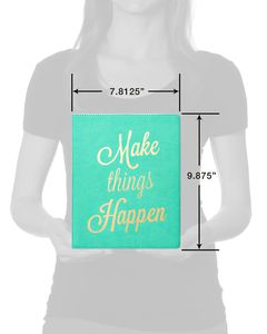 Eccolo Make Things Happen Desk-Size Journal 