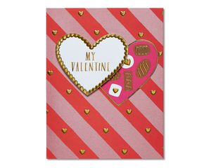 chocolates valentine's day card