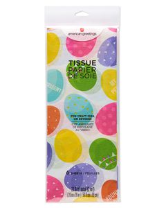Easter Egg Tissue Paper, 6-Sheets