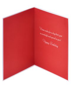 Minnie Mouse Birthday Greeting Card 