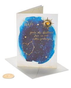 Our Little Galaxy Mother's Day Card for Wife