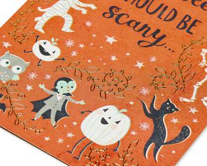 Scary and Sweet Halloween Card
