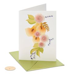 Calla Lily Birthday Greeting Card