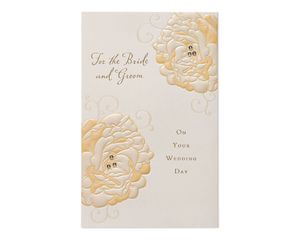 Bride and Groom Wedding Card 