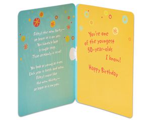 Hard to Believe 50th Birthday Card
