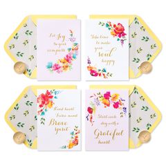 Grateful Heart Blank Encouragement Cards with Envelopes, 20-Count