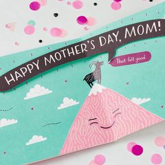 Funny Mother's Day Goat Card