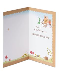 Forest Animals Father's Day Card for Grandpa