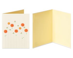 Flowers Blank Greeting Card Bundle, 2-Count