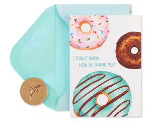Donut Boxed Blank Note Cards with Envelopes, 14-Count