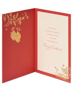 Christmas Card for Mom from Both of Us