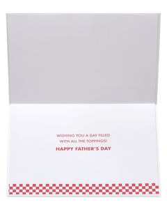 All the Toppings Father's Day Greeting Card