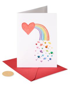 Beautiful Colors LGBTQ Valentine's Day Greeting Card