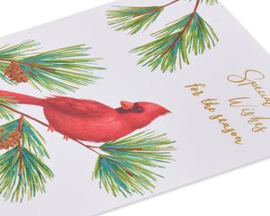 Joy, Peace and Good Health Christmas Greeting Card 