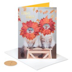 Couple of Hams Funny Thanksgiving Greeting Card