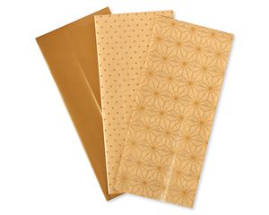 HOLIDAY WINTER WONDER TRIO TISSUE PAPER PACK, 9 SHEETS