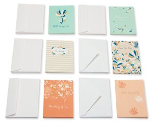 Sympathy Greeting Card Bundle with White Envelopes, 48-Count