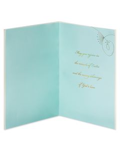 Rejoice in the Miracle Religious Easter Greeting Card