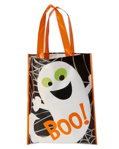 Boo Halloween Plastic Bag