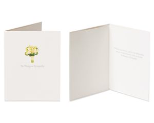Floral Sympathy Greeting Card Bundle, 2-Count