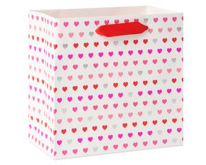 Medium Valentine's Day Gift Bag, Hearts, 1-Count