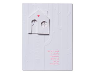Secret Treehouse Thinking of You Card