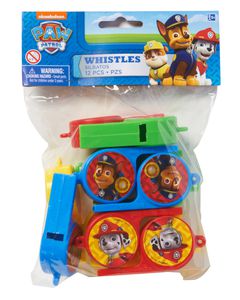 Paw Patrol Whistles, 12 Count