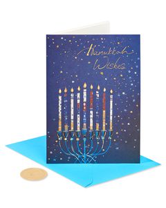 Fill Your Home with Love Hanukkah Greeting Card 