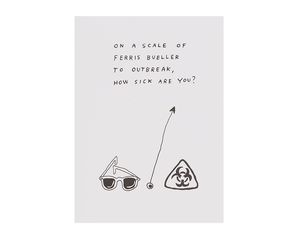 On A Scale Feel Better Card