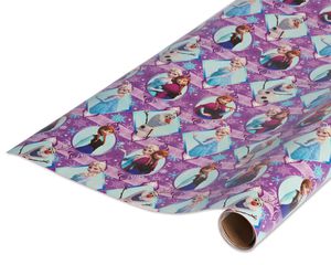 Christmas Frozen Wrapping Paper 1 Roll