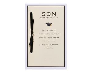 Key Graduation Card for Son
