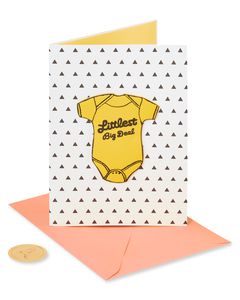 Littlest Big Deal New Baby Greeting Card 