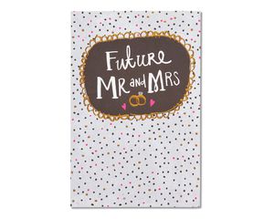 mr. and mrs. wedding card