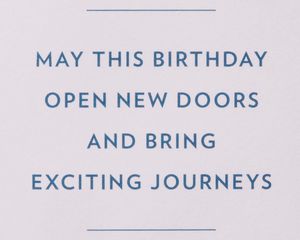Exciting Journeys Birthday Greeting Card