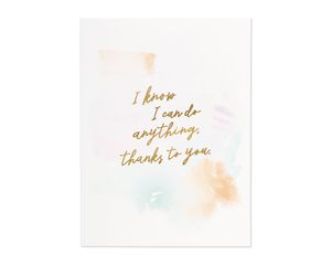 showed me i can mother's day card