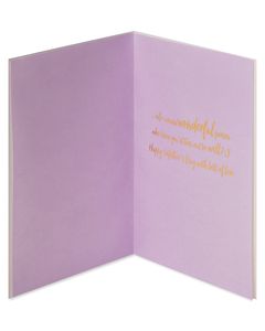 Wonderful Person Mother's Day Greeting Card for Sister